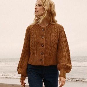 Dôen Cardiff Cardigan in Tabac